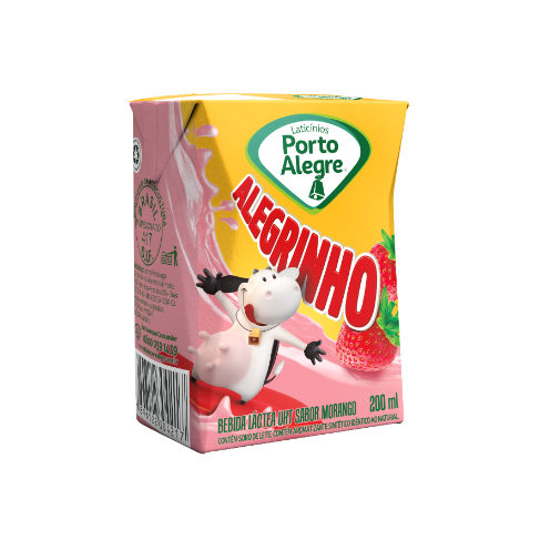 Alegrinho Sabor Morango 200ml