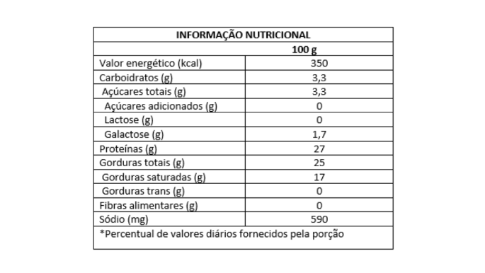 MUSSARELA ZERO LAC 6KG